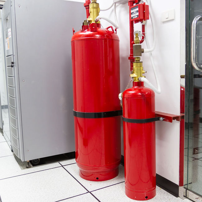  Fire Gas Based Suppression System